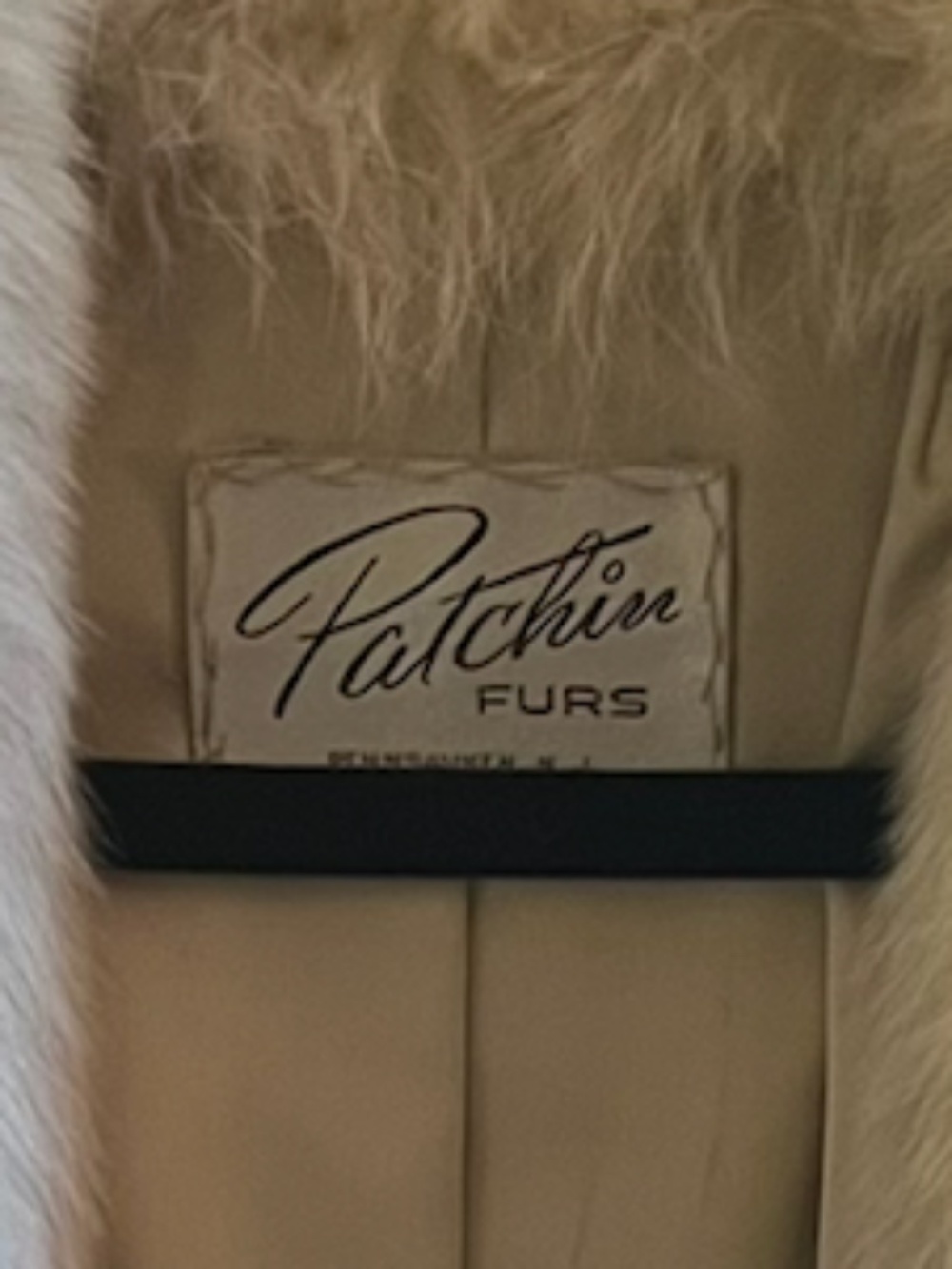 VINTAGE Patchin Furs Lynx-Dyed Fox Fur Short Coat (ca. 1970-1985) - Picture 2 of 4